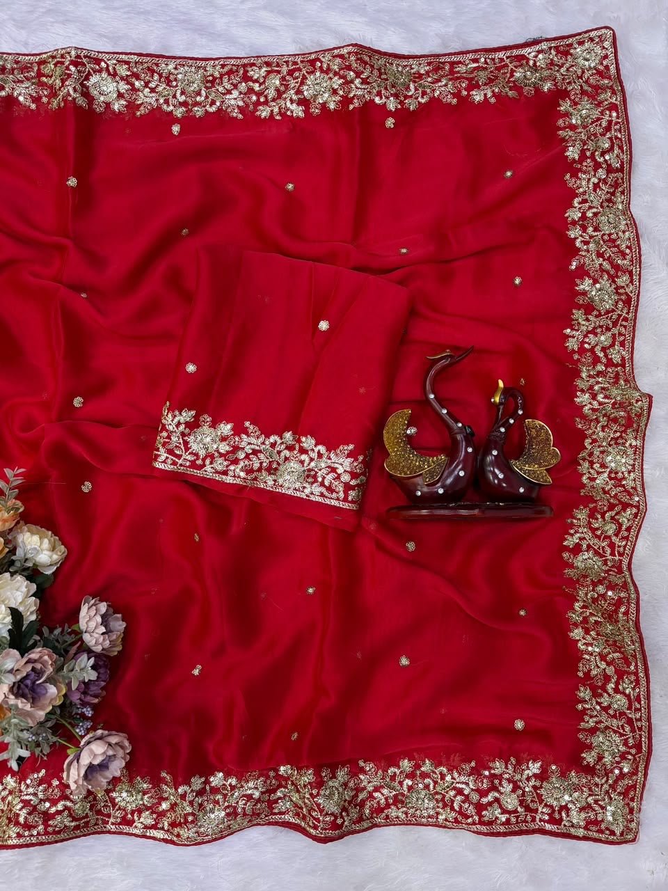HOK127-03- Dulhan- Red - House of Kateelam