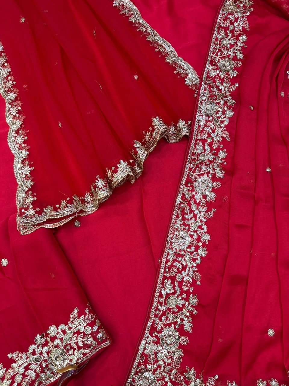 HOK127-03- Dulhan- Red - House of Kateelam