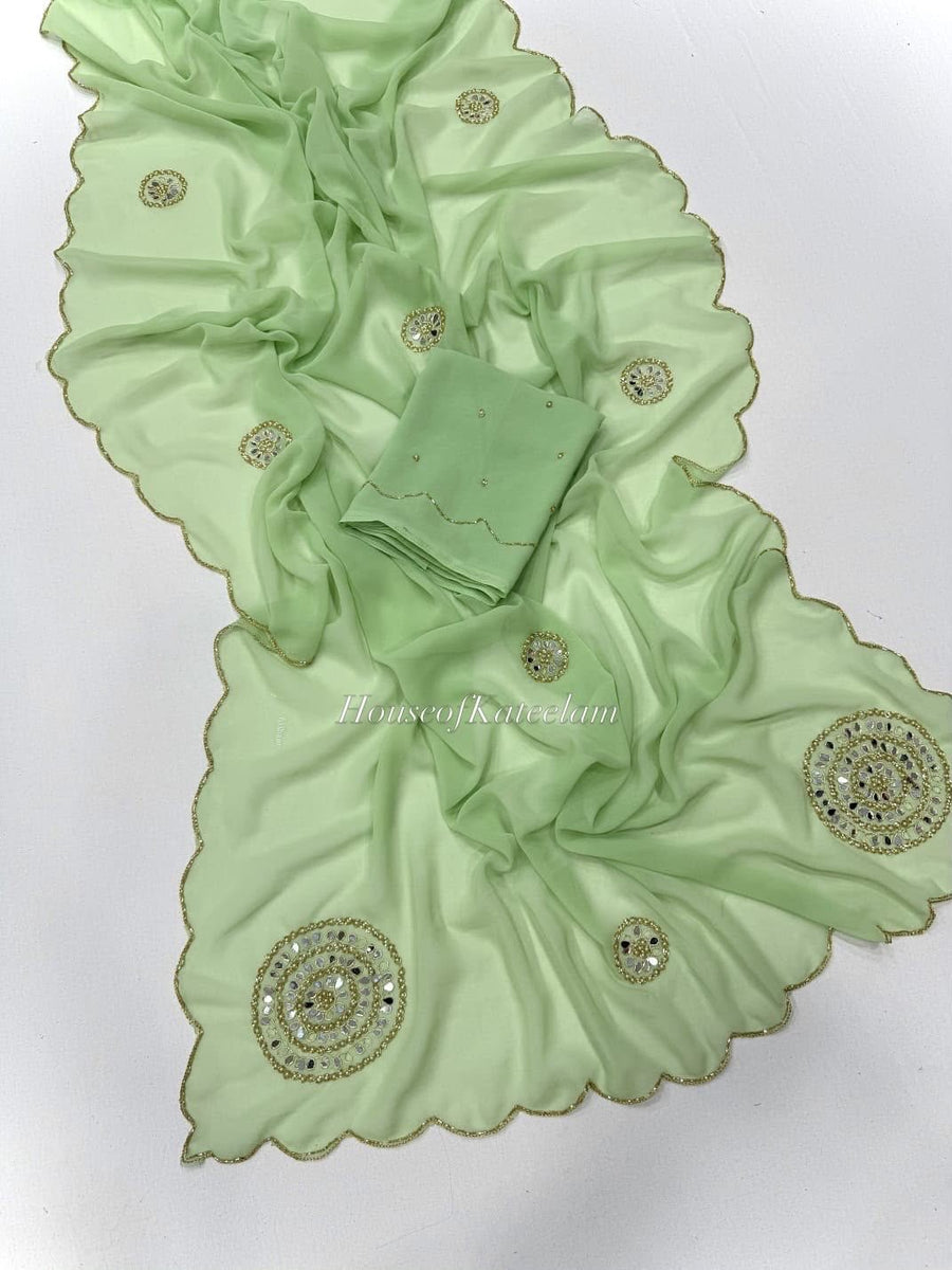 HOK128-02- Saloni- Green