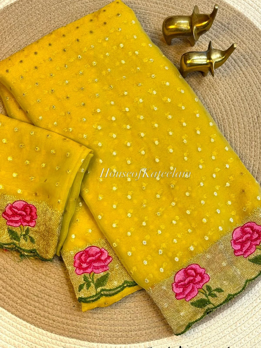 HOK131-01- Kesar- Yellow