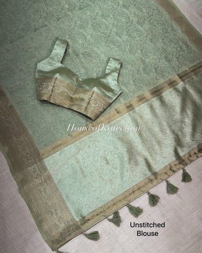 HOK134-02- Isha- Green - House of Kateelam