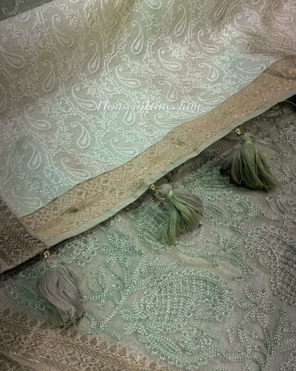 HOK134-02- Isha- Green - House of Kateelam