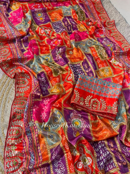 HOK135-01- Ratna- Red - House of Kateelam