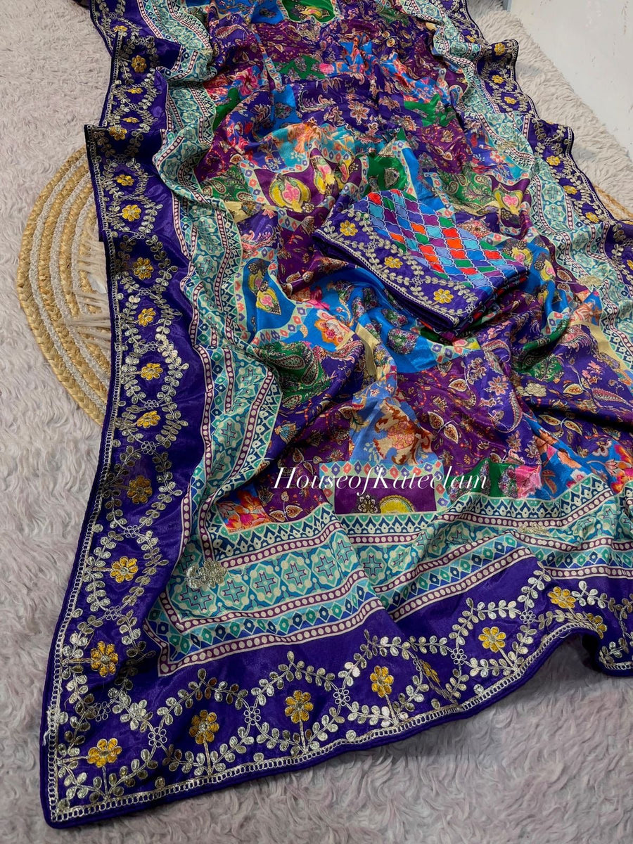 HOK135-02- Ratna- Sea Blue