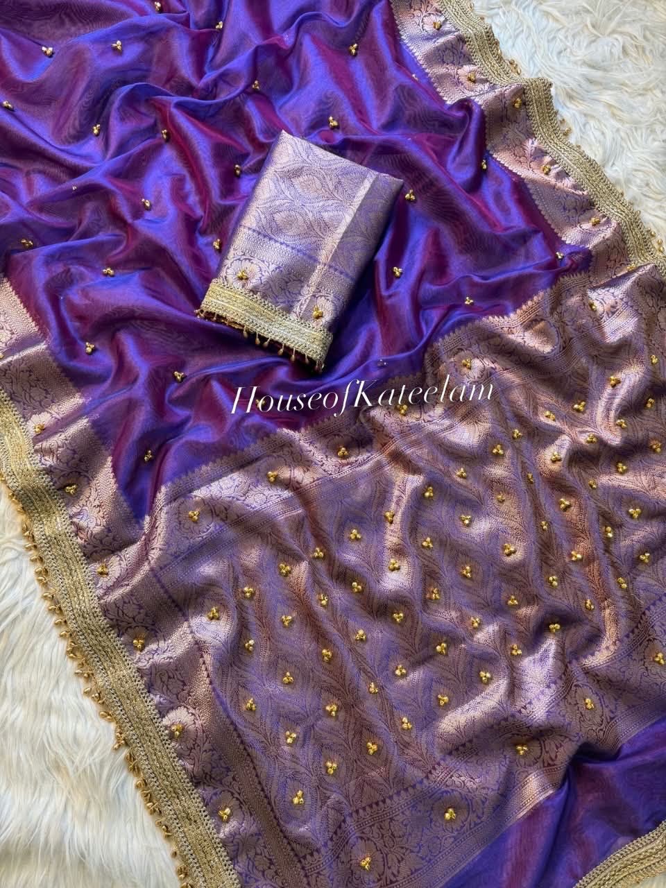 HOK136-03- Ghungroo- Purple - House of Kateelam