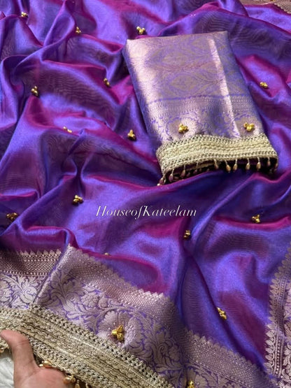 HOK136-03- Ghungroo- Purple - House of Kateelam