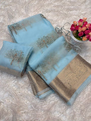 HOK140-02- Hemadri- Sky Blue
