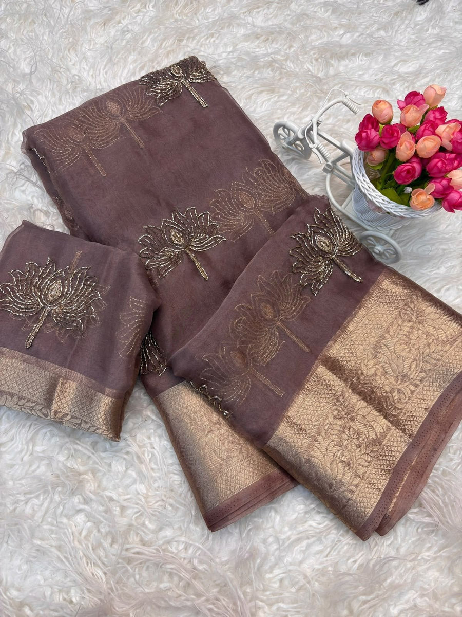 HOK140-09- Hemadri- Light Brown