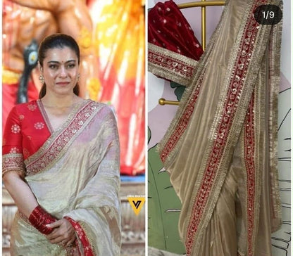 HOK142-01- Saubhagya- Beige - House of Kateelam