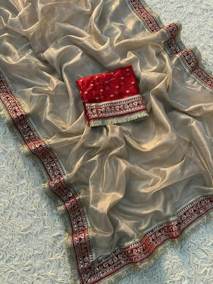 HOK142-01- Saubhagya- Beige - House of Kateelam