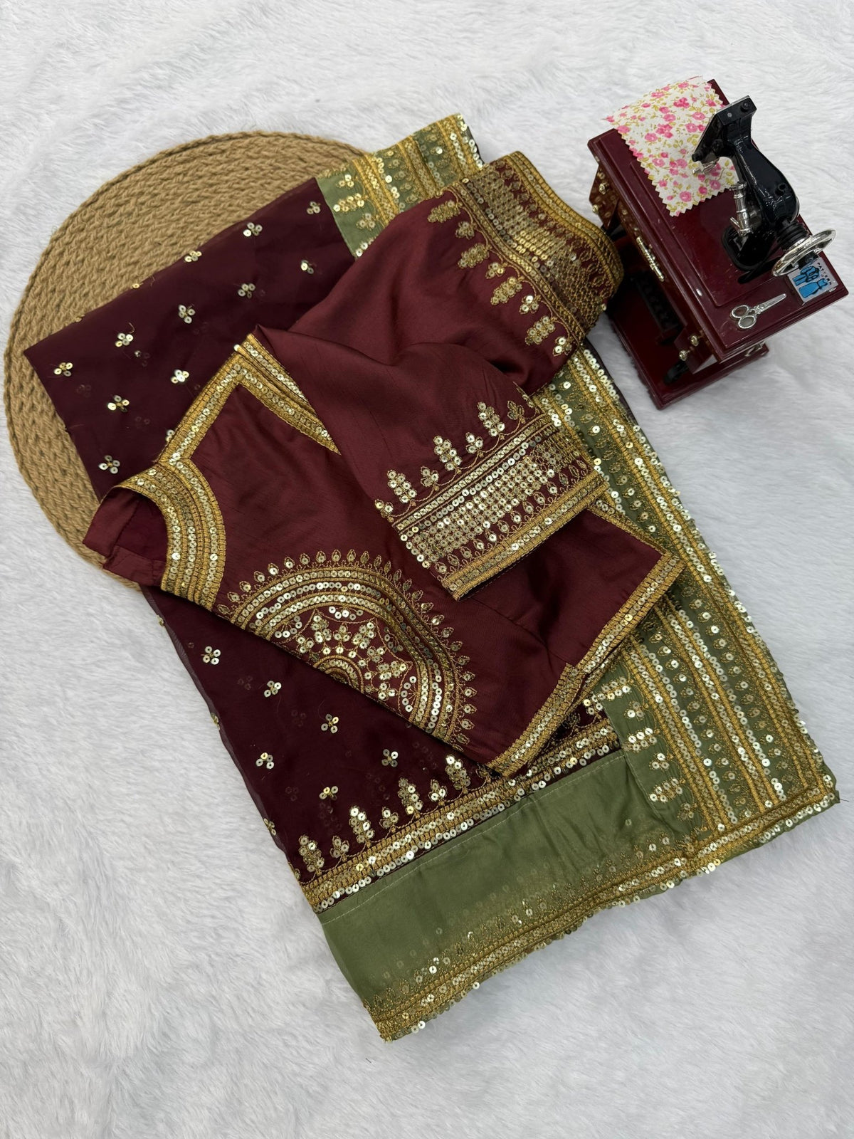HOk147-01- EVA- Coffee Brown - House of Kateelam