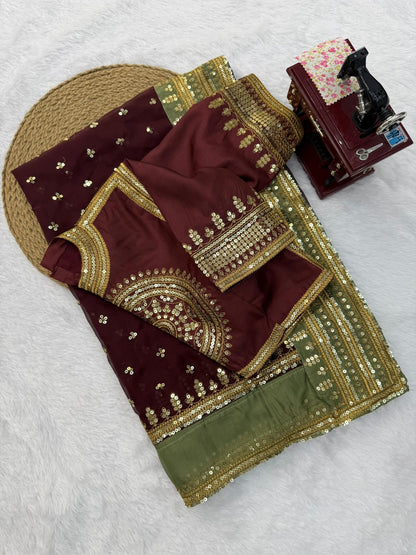 HOk147-01- EVA- Coffee Brown - House of Kateelam