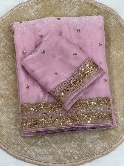 HOK148-02- Sahitya- Light Pink - House of Kateelam