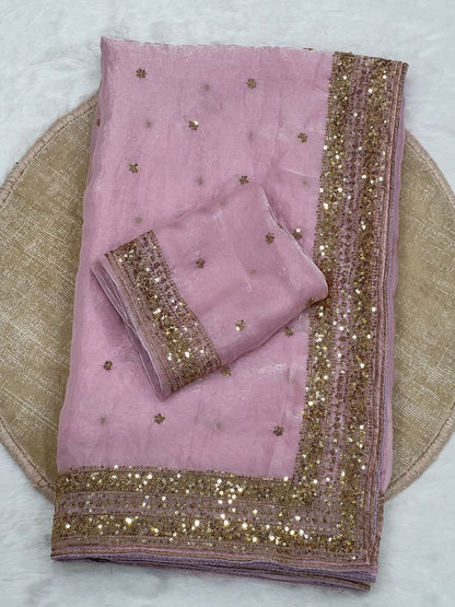 HOK148-02- Sahitya- Light Pink - House of Kateelam
