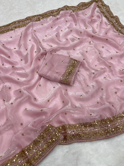 HOK148-02- Sahitya- Light Pink - House of Kateelam