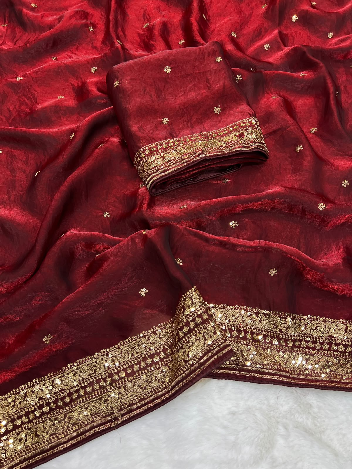 HOK148-05- Sahitya- Red - House of Kateelam