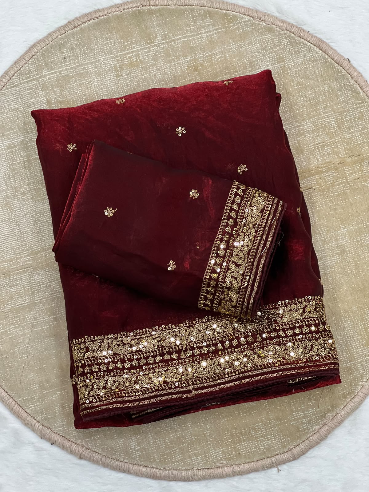 HOK148-05- Sahitya- Red - House of Kateelam