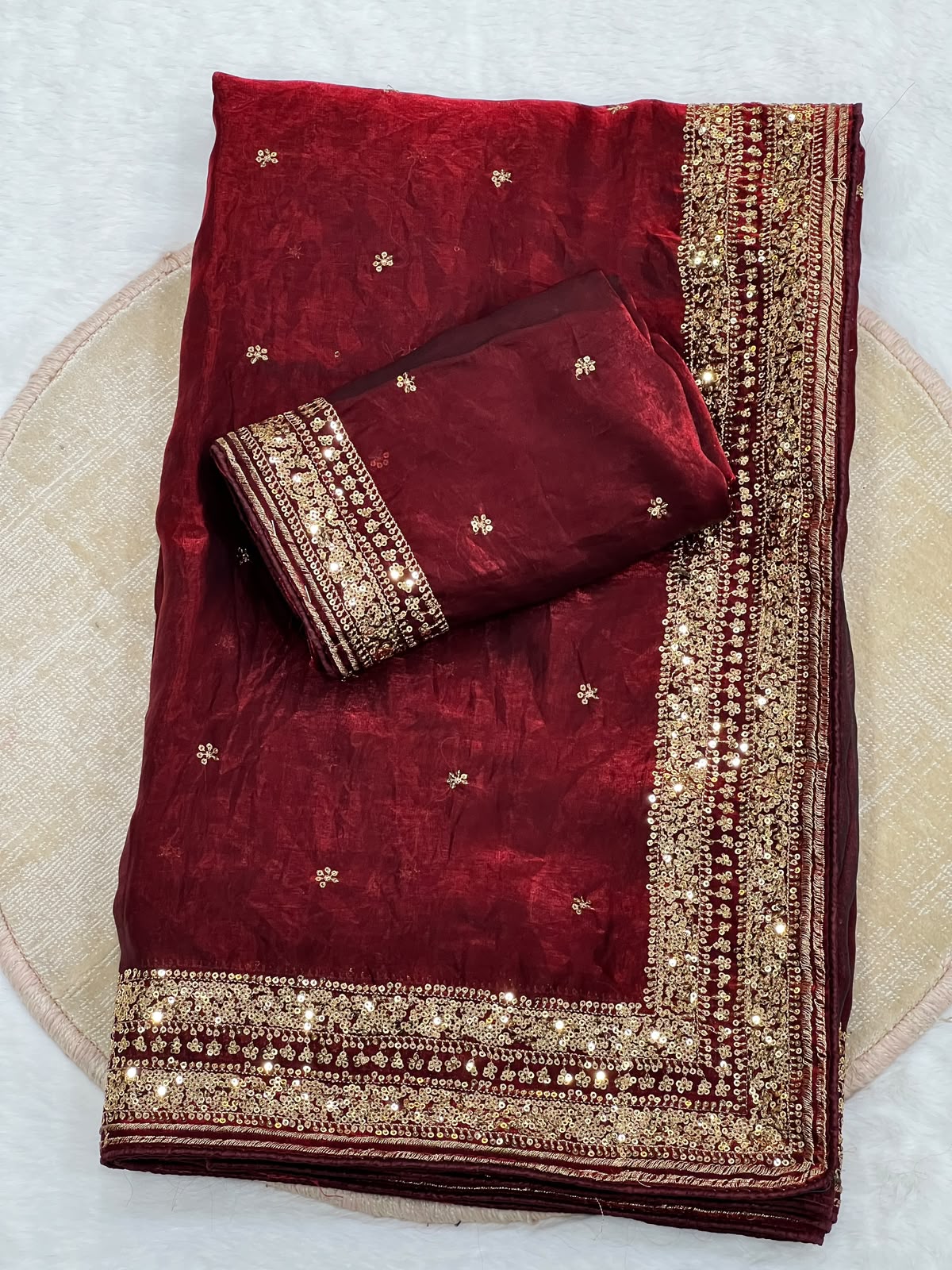 HOK148-05- Sahitya- Red - House of Kateelam