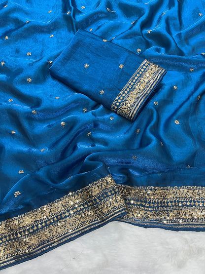 HOK148-07- Sahitya- Blue - House of Kateelam