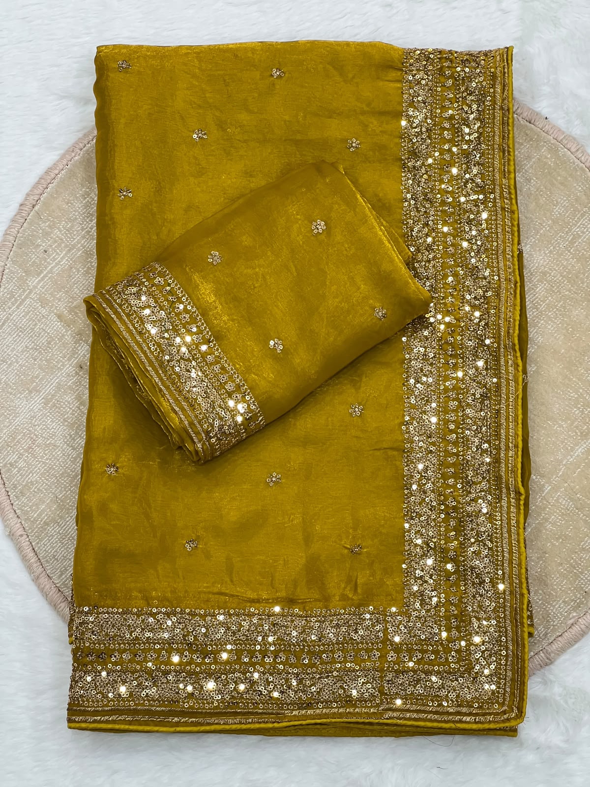 HOK148-08- Sahitya- Yellow - House of Kateelam