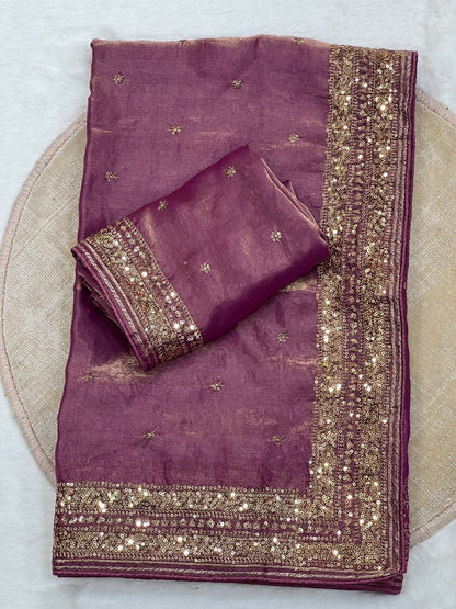 HOK148-09- Sahitya- Dark Pink - House of Kateelam