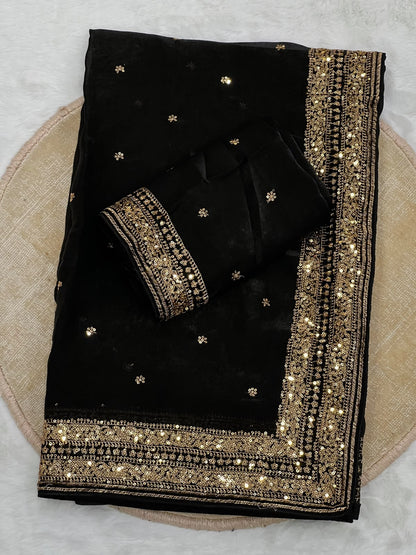 HOK148-10- Sahitya- Black - House of Kateelam
