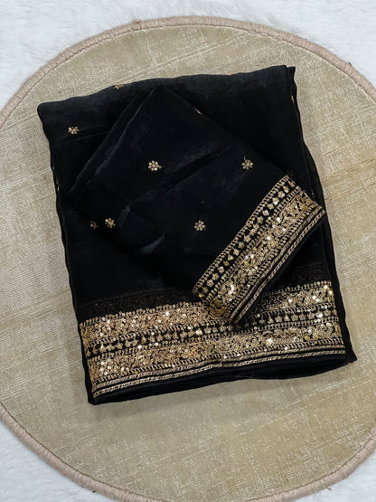 HOK148-10- Sahitya- Black - House of Kateelam