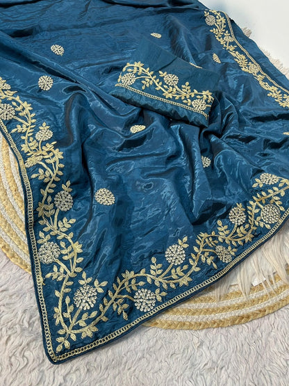 HOK149-02- Trinetra- Blue - House of Kateelam