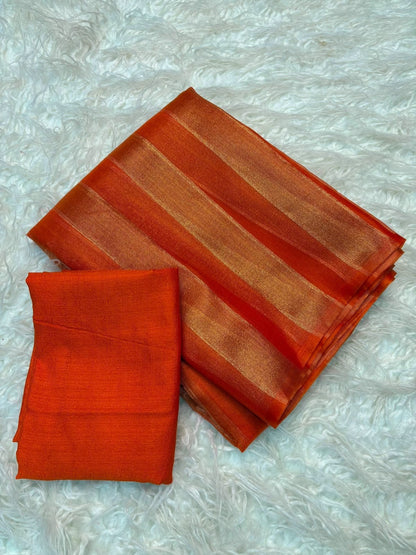 HOK151-06- Alma- Orange - House of Kateelam