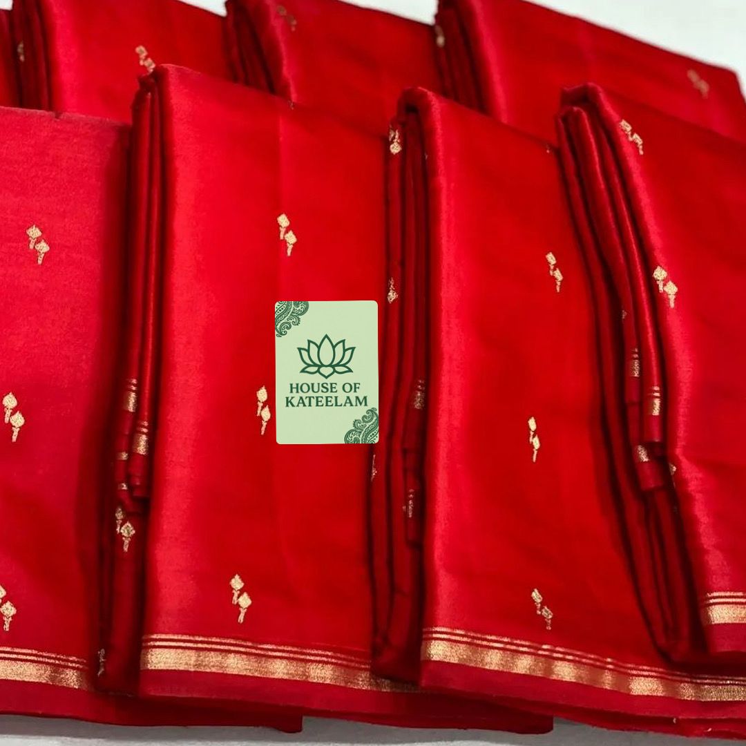 HOK4204 - Nitya - Red - House of Kateelam