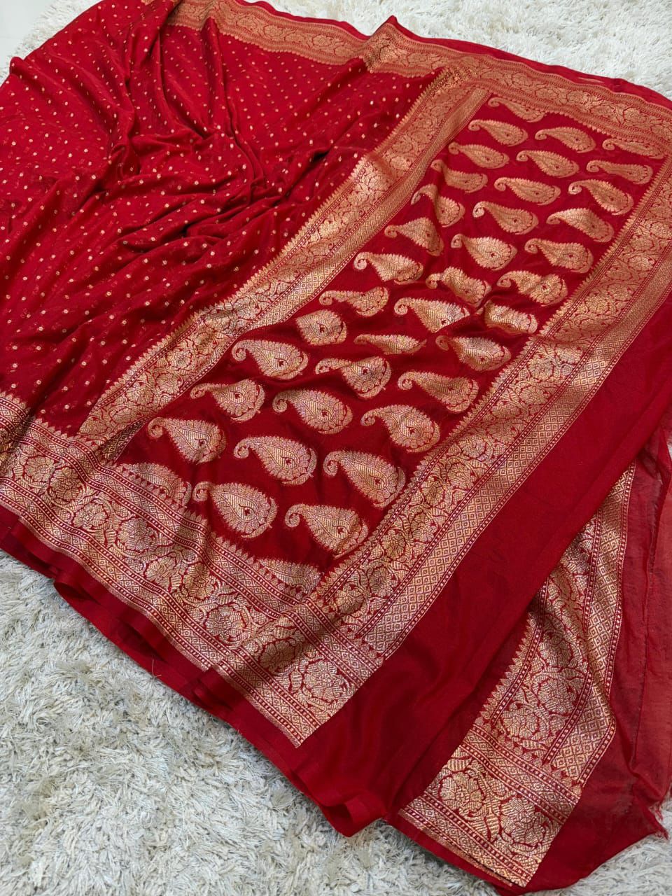 HOK4501 - Aishwarya - Red - House of Kateelam