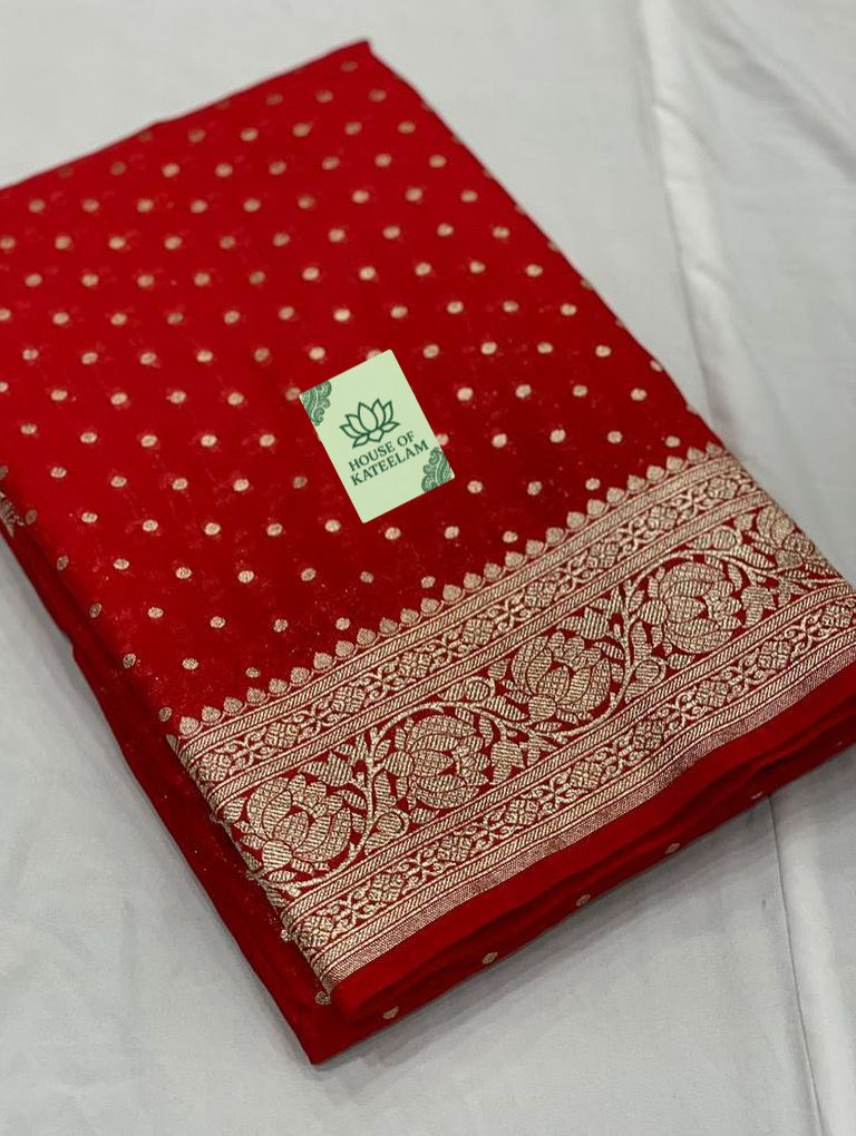 HOK4501 - Aishwarya - Red - House of Kateelam