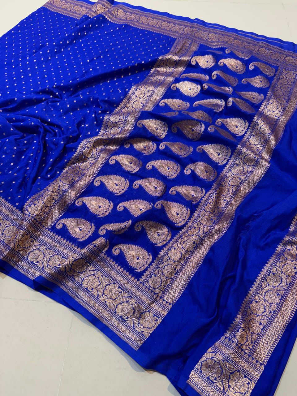 HOK4503 - Aishwarya - Royal Blue - House of Kateelam