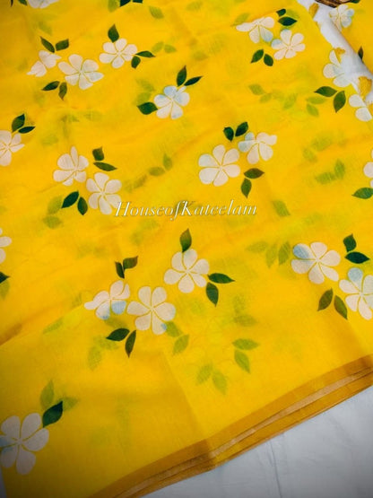HOK4602 - Sita - Yellow - House of Kateelam