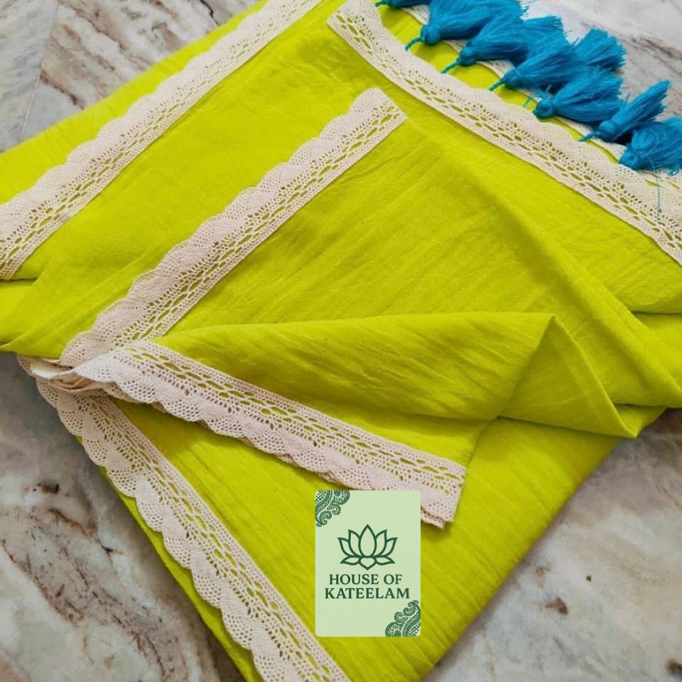 HOK5401 - Yashna - Neon Green - House of Kateelam