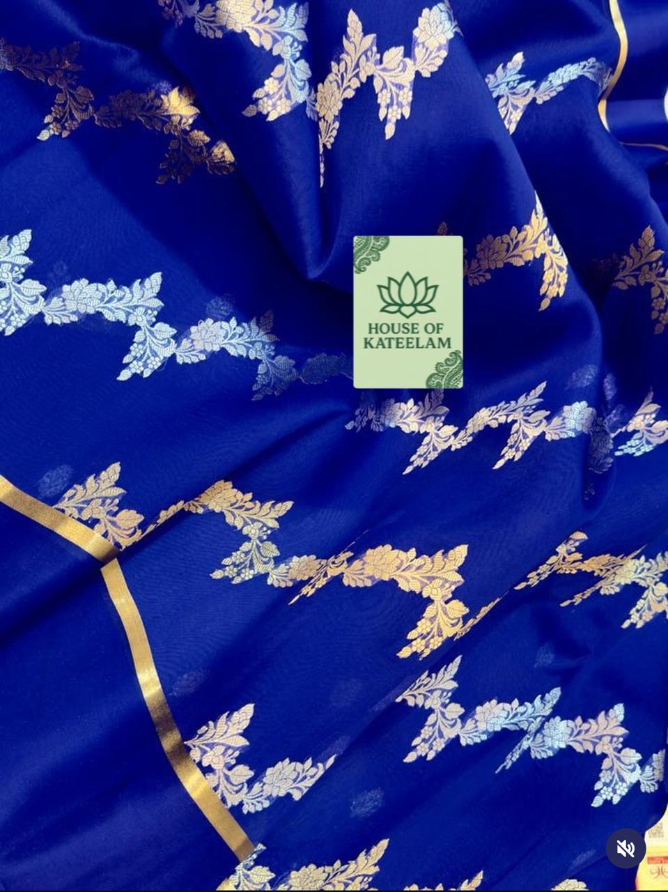 HOK5502 - Ragini - Royal Blue - House of Kateelam