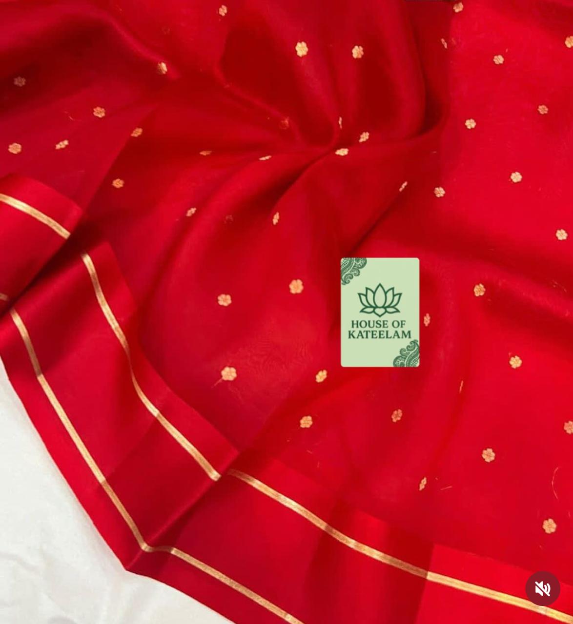 HOK5602 - Ananya - Red - House of Kateelam