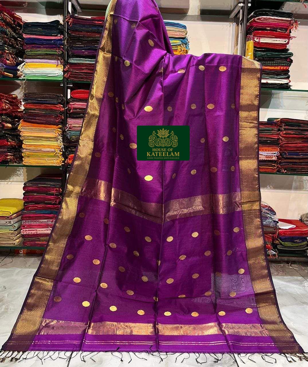 HOK5702 - Damini - Purple - House of Kateelam