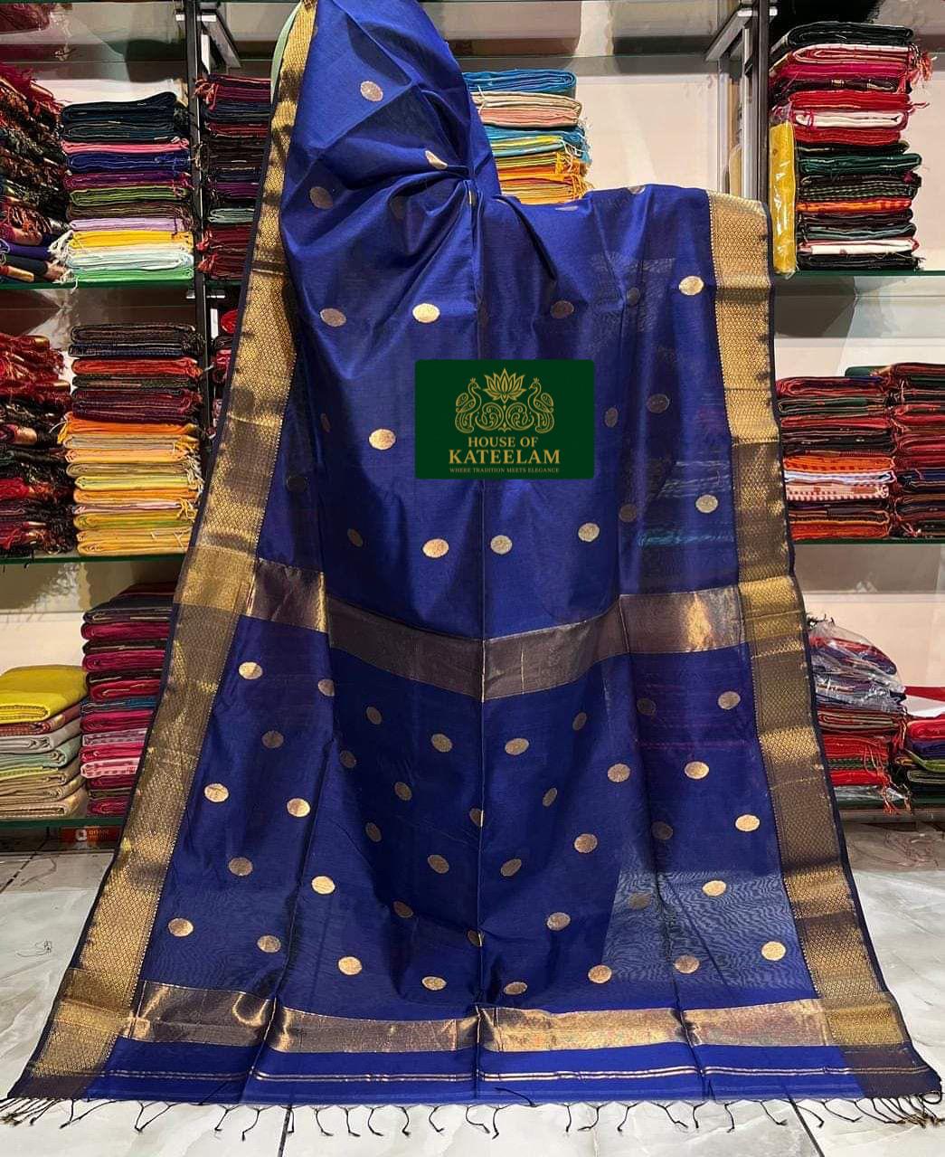 HOK5704 - Damini - Royal Blue - House of Kateelam