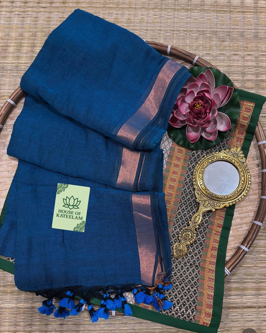 HOK6008 - Tanya - Rama Blue - House of Kateelam