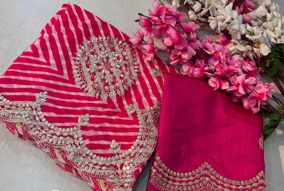 HOK6203- Gulab- Pink - House of Kateelam