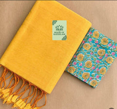 HOK6308- Sonali-  Yellow & Blue