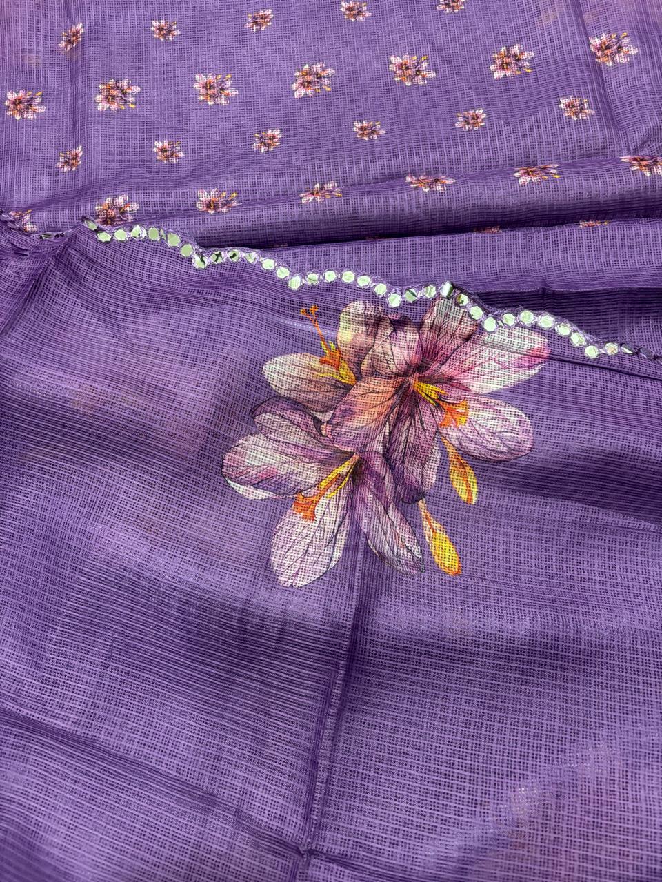 HOK6405 - Siya - Purple Mirror - House of Kateelam