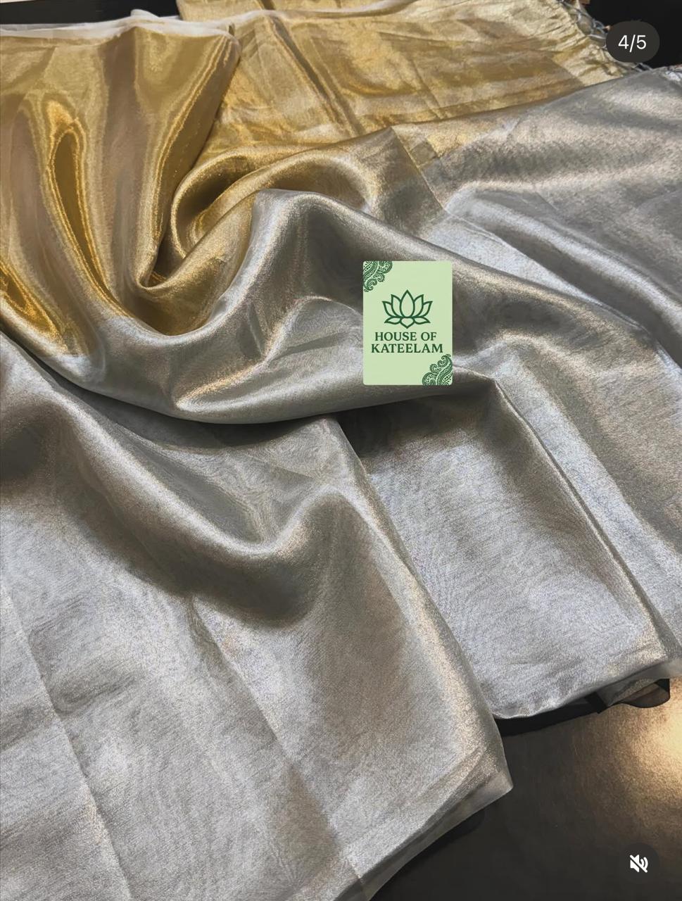 HOK6801 - Sonpari - Silver & Gold - House of Kateelam