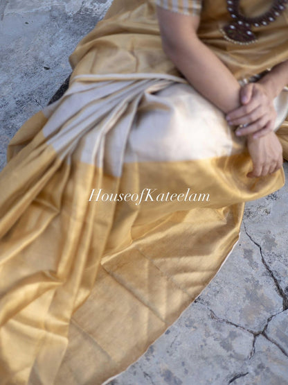 HOK6801 - Sonpari - Silver & Gold - House of Kateelam