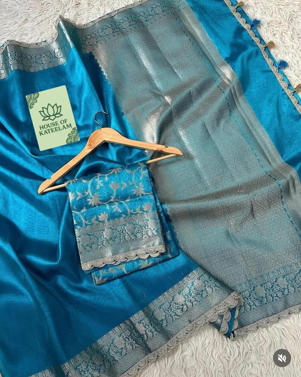 HOK7003 - Rani - Blue - House of Kateelam