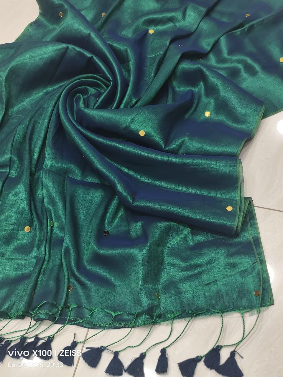 HOK7505 - Sumi - Peacock Green - House of Kateelam