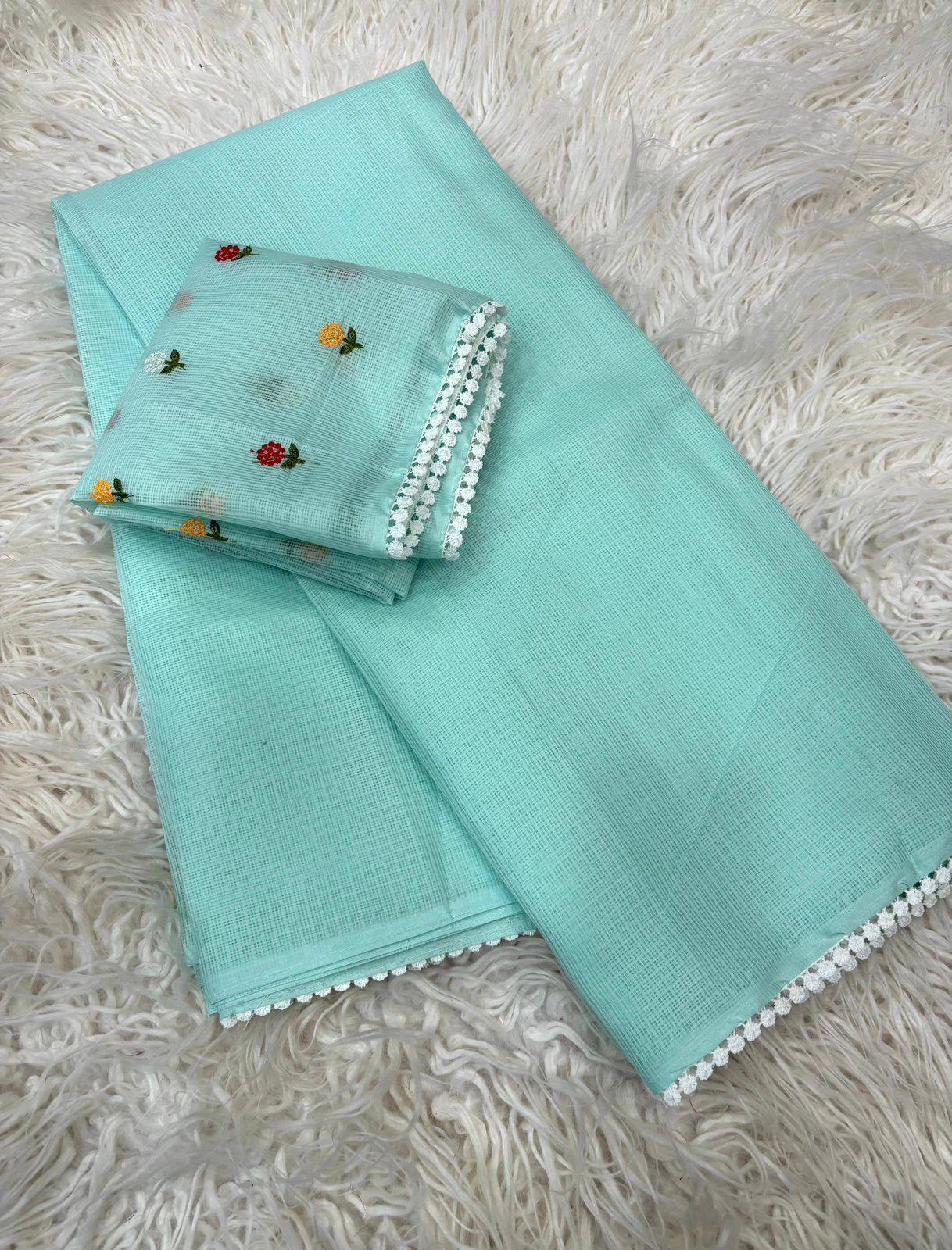 HOK7602 - Upasana - Light Blue - House of Kateelam