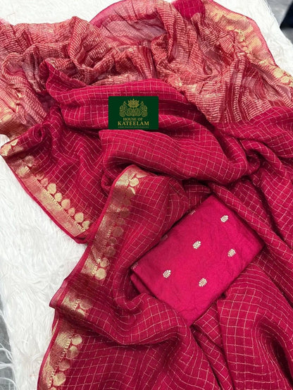 HOK8004 - Anuradha - Pink - House of Kateelam