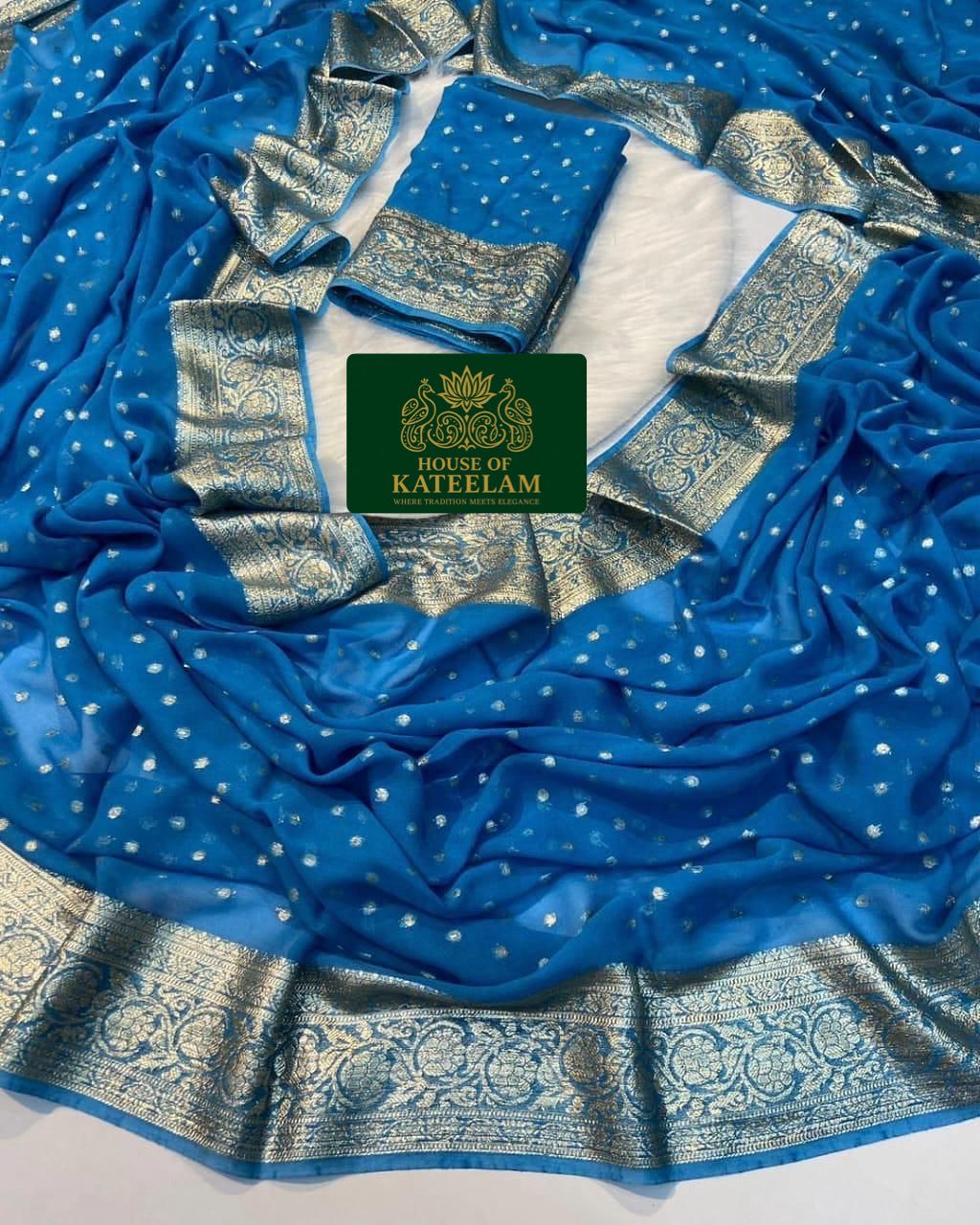 HOK8202 - Malti - Blue - House of Kateelam